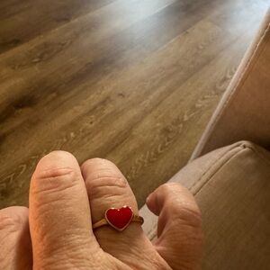 Gold Heart Ring